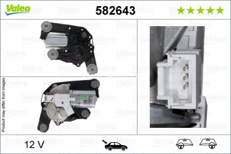 Motor ștergator spate pentru: CITROEN C5 III 02.08- 3