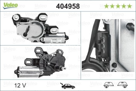 Motor ștergator spate dreapta pentru: MERCEDES VIANO (W639), VITO / MIXTO (W639), VITO (W639) 09.03-