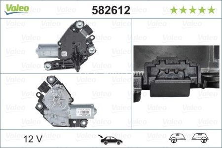 Motor ștergator spate pentru: MERCEDES B SPORTS TOURER (W245), B SPORTS TOURER (W246, W242) 03.05-12.18