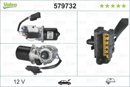 Motor ștergator parbriz pentru: NISSAN PRIMASTAR; OPEL VIVARO A; RENAULT MASTER II, MASTER PRO, TRAFIC II 07.98-