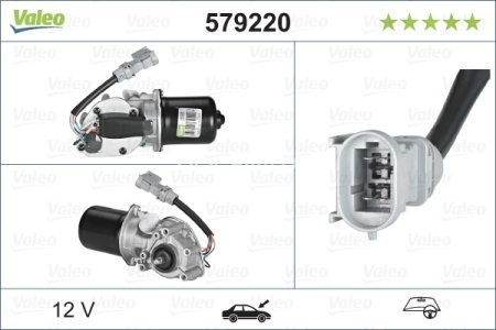 Motor ștergator parbriz pentru: RENAULT MASTER II, MASTER PRO 07.98- 3