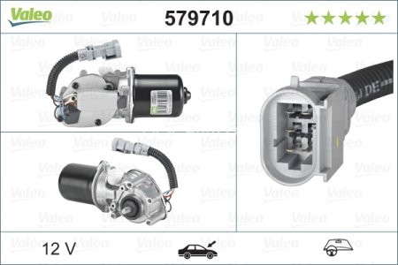 Motor ștergator parbriz pentru: RENAULT MASTER II 09.00- 3