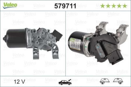 Motor ștergator parbriz pentru: RENAULT MEGANE II, MEGANE II/KOMBI 09.02- 3