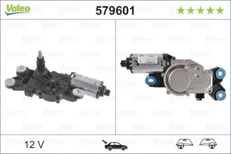 Motor ștergator spate pentru: VOLVO V70 III, XC60 I, XC70 II 04.07-12.17 3