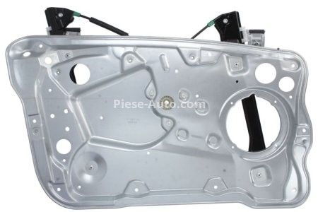 Macara geam faţă stânga (electric, fără motoraş, cu un panou) pentru: SKODA FABIA I, FABIA II 08.99-12.14