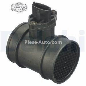 Debitmetru aer DELPHI (5 pini, modul) pentru: ALFA ROMEO 145, 146, 156, 166, GTV, SPIDER; FIAT BRAVA, BRAVO I, MAREA; LANCIA KAPPA, LYBRA; OPEL CORSA C, MERIVA A 1.6-2.4D 08.94-05.10