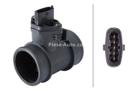 Debitmetru aer HELLA (5 pini, modul) pentru: ALFA ROMEO 145, 146; OPEL AGILA, ASTRA G, ASTRA G/KOMBI, CORSA B, CORSA C, CORSA C/HATCHBACK 1.0/1.2/1.4 11.96-12.09