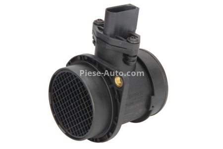 Debitmetru aer BOSCH (5 pini) pentru: AUDI A3, A4 B5, A6 C5, TT; SEAT CORDOBA, CORDOBA VARIO, IBIZA II, LEON; SKODA OCTAVIA I; VW GOLF IV, PASSAT B5 1.6/1.8 01.95-12.10