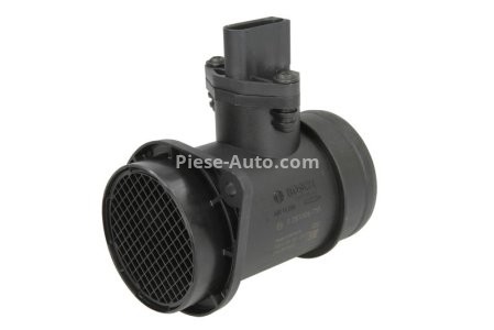 Debitmetru aer BOSCH  pentru: AUDI A4 B5, A4 B8, A6 C5; SEAT CORDOBA, CORDOBA VARIO, CORDOBA VARIO/KOMBI, IBIZA II, LEON; VW CADDY II, CADDY II/MINIVAN, CALIFORNIA T4 CAMPER 1.9D-2.5D 01.95-12.15