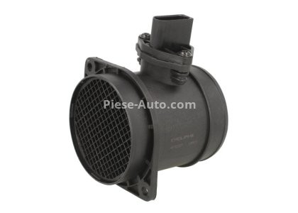 Debitmetru aer DELPHI (5 pini, modul) pentru: AUDI A3, TT; BENTLEY CONTINENTAL, CONTINENTAL FLYING SPUR; VW EOS, GOLF IV, GOLF V, JETTA III, MULTIVAN T5, NEW BEETLE 2.5-6.0ALK 09.01-07.18