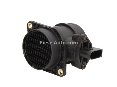 Debitmetru aer DELPHI (5 pini, modul) pentru: AUDI A3; SEAT LEON, TOLEDO II; SKODA OCTAVIA I; VW BORA, BORA I, GOLF IV, LUPO I, NEW BEETLE, PASSAT B5 1.2D-2.0 09.96-12.13