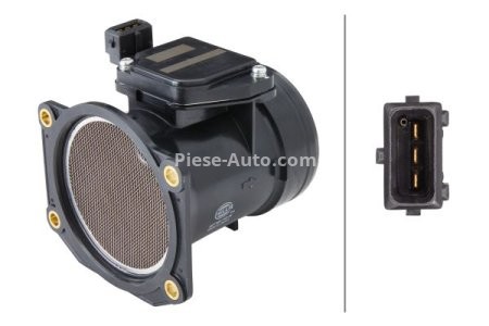 Debitmetru aer HELLA , 3-pini pentru: AUDI: A3, A4, A6, A8, VW Passat 058 133 471 3