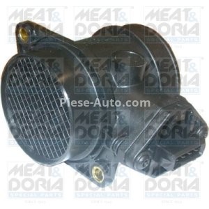 Debitmetru aer Meat & Doria (4 pini, modul) pentru: AUDI A3, A4 B5, A6 C5; SEAT ALHAMBRA; SKODA OCTAVIA I; VW BORA, BORA I, GOLF IV, PASSAT B5, SHARAN 1.8 01.95-12.10