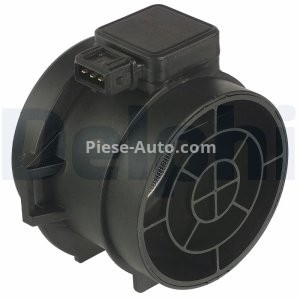 Debitmetru aer DELPHI (3 pini, modul) pentru: BMW 3 (E46), 5 (E39), X5 (E53), Z3 (E36) 3.0 04.00-10.06 3