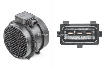 Debitmetru aer HELLA pentru : BMW  seria 3 /5 / X5 / Z3 3.0 00 -