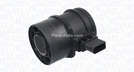 Debitmetru aer Magneti Marelli (modul) pentru: BMW 1 (E81), 1 (E82), 1 (E88), 3 (E90), 3 (E91), 3 (E92), 3 (E93), 7 (E65, E66, E67), X1 (E84) 2.0D/3.9D/4.4D 10.02-06.15 3