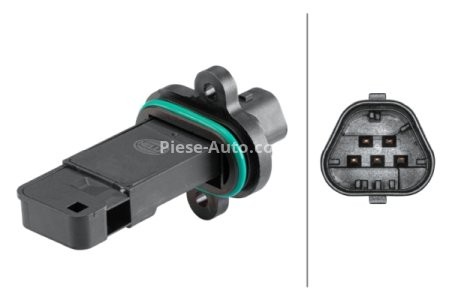 Debitmetru aer HELLA (5 pini, cartuș) pentru: CHEVROLET TRAX; OPEL MOKKA / MOKKA X 1.6D/1.7D 06.12-