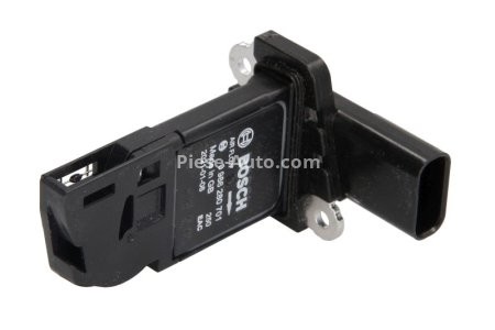 Debitmetru aer BOSCH (4 pini) pentru: VOLVO C30, C70 II, S40 II, S80 II, V40, V50, V70 III; FORD C-MAX, C-MAX II, FOCUS C-MAX, FOCUS II, FOCUS III, FOCUS III/KOMBI, FOCUS II/KOMBI 1.0-4.4D 01.04-