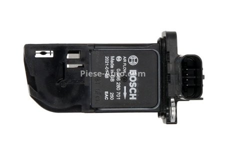 Debitmetru aer BOSCH (4 pini) pentru: VOLVO C30, C70 II, S40 II, S80 II, V40, V50, V70 III; FORD C-MAX, C-MAX II, FOCUS C-MAX, FOCUS II, FOCUS III, FOCUS III/KOMBI, FOCUS II/KOMBI 1.0-4.4D 01.04-