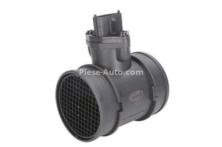 Debitmetru aer Magneti Marelli (5 pini, modul) pentru: HYUNDAI ELANTRA III, SANTA FÉ I, TRAJET; KIA CARENS II; OPEL ASTRA H, ASTRA H GTC, CORSA B, CORSA D, MERIVA A, ZAFIRA B 1.0-2.0D 11.96-