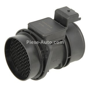Debitmetru aer DELPHI (6 pini, modul) pentru: MITSUBISHI SPACE STAR; NISSAN PRIMASTAR; OPEL MOVANO A, VIVARO A; RENAULT CLIO II, CLIO II/HATCHBACK, ESPACE III 1.5D/1.9D/2.5D 01.96- 1