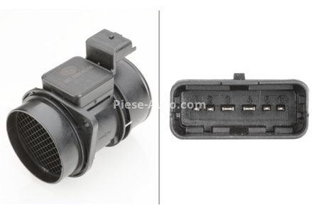 Debitmetru aer HELLA pentru:  Nissan, Opel, Renault