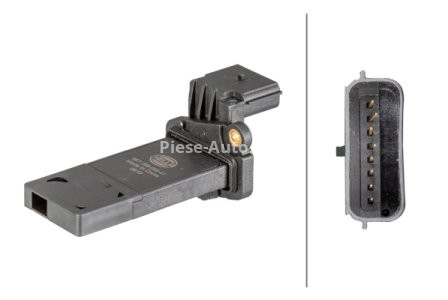 Debitmetru aer HELLA (8 pini, cartuș) pentru:  OPEL ADAM, ANTARA A, COMBO TOUR, COMBO/MINIVAN, CORSA E, INSIGNIA A, INSIGNIA A COUNTRY 1.0-6.2 07.08-