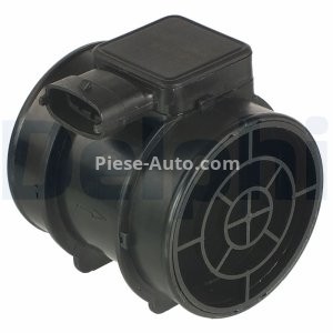 Debitmetru aer DELPHI (4 pini, modul) pentru: OPEL ASTRA G, ASTRA H, ASTRA H GTC, CORSA C, MERIVA A, OMEGA B, SIGNUM, TIGRA, VECTRA B, VECTRA C, VECTRA C GTS, ZAFIRA A 1.8/2.0/2.2 10.95-02.15
