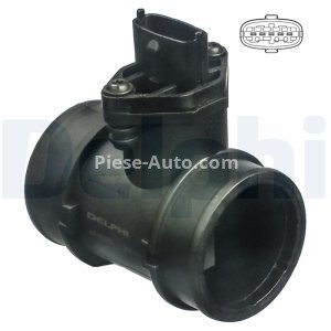 Debitmetru aer DELPHI (5 pini, modul) pentru: OPEL AGILA, ASTRA G, CORSA B, CORSA C, CORSA C/HATCHBACK 1.0/1.2 11.96-12.09 3