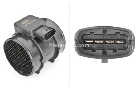 Debitmetru aer HELLA pentru:  Astra G, Vectra B, Omega B