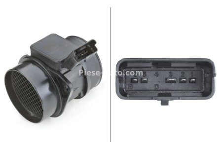 Debitmetru aer HELLA pentru:  Peugeot / Citroen / Fiat HDI / JTD 8V