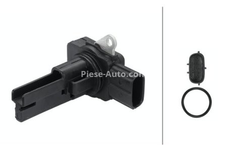 Debitmetru aer HELLA (5 pini, cartuș) pentru: VOLVO S60 II, S80 II, V40, V60 I, V70 III, XC60 I, XC70 II; LEXUS CT, ES, GS, HS, IS III, LFA, NX, RC, RX; MITSUBISHI ASX, ECLIPSE, L200 / TRITON 1.3-4.8 06.05-