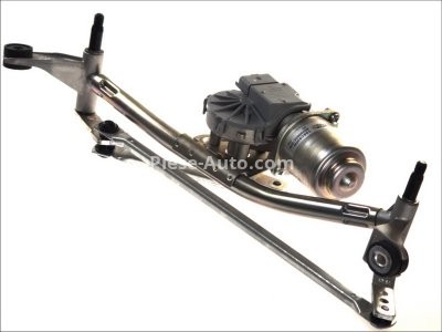 Ansamblu mecanism ștergător parbriz față (cu motor) pentru: RENAULT MEGANE II 09.02-