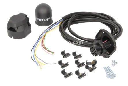 Cablaj universal pentru cârlig remorcare (numar pini: 13, lungime: 2000mm, universal)