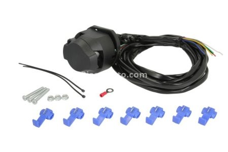 Cablaj sistem cârlig de remorcare (numar pini: 7, lungime: 2000mm, universal, cu un comutator de ceata) se potrivește: VOLVO 850; AUDI 80 B4, A4 B5, A6 C5; BMW 5 (E34); CHEVROLET AVEO / KALOS 12.76-