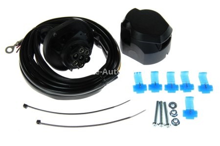 Cablaj universal pentru cârlig remorcare (numar pini: 7, universal) se potrivește: VOLVO S40 I, V40; AUDI 100 C3, 80 B4, 90 B3, A3; BMW 3 (E36), 5 (E34); CHEVROLET AVEO / KALOS, LACETTI; CHRYSLER VOYAGER I, VOYAGER II, VOYAGER III 07.70-