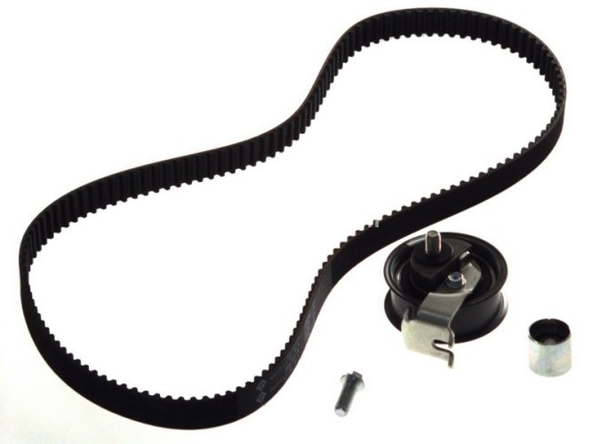 Kit distribuție INA (curea + role) pentru: AUDI A3, A4 B5, A6 C5, TT; SEAT ALHAMBRA, CORDOBA, IBIZA II, LEON, TOLEDO II; SKODA OCTAVIA I; VW BORA, BORA I, GOLF IV, NEW BEETLE 1.8 01.95-12.10