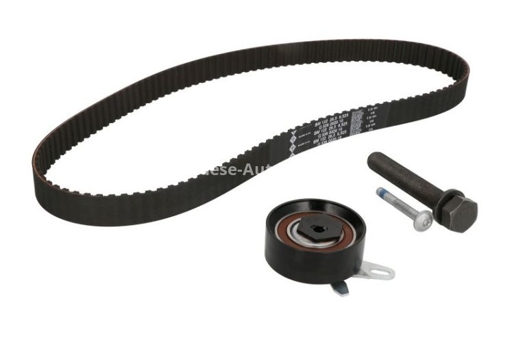 Kit distribuție INA (curea + role) pentru: VOLVO 850, S70, S80 I, V70 I, V70 II; AUDI 100 C3, A6 C4; VW CALIFORNIA T4 CAMPER, LT 28-35 II, LT 28-46 II 2.4/2.4D/2.5D 08.89-08.07