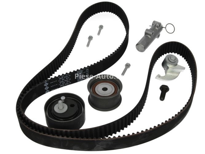 Kit distribuție INA (curea + role) pentru: AUDI A4 B5, A4 B6, A6 C4, A6 C5, A8 D2, ALLROAD C5; SKODA SUPERB I; VW PASSAT B5, PASSAT B5.5 2.4-4.2 06.94-03.08