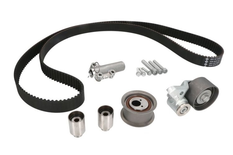 Kit distribuție INA (curea + role) pentru: AUDI A6 C5, A8 D2 3.7/4.2 11.98-01.05