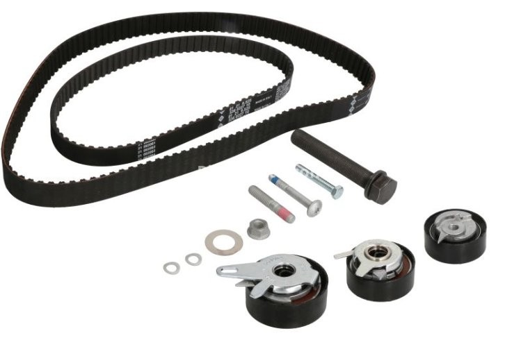 Kit distribuție INA (curea + role) pentru: AUDI A6 C4; VW LT 28-35 II, LT 28-46 II, TRANSPORTER T4 2.4D/2.5D 07.90-07.06