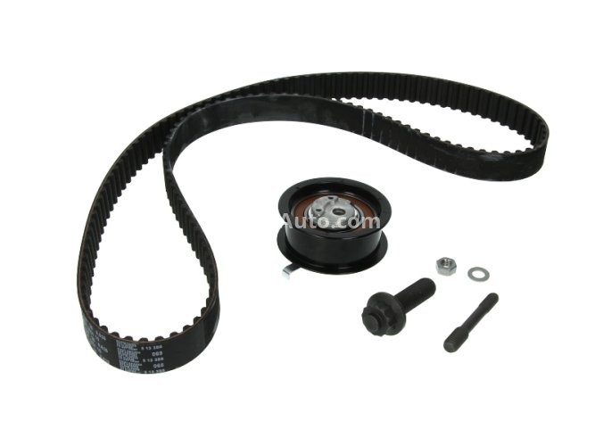 Kit distribuție INA (curea + role) pentru: AUDI 80 B4, A4 B5, A6 C4, A6 C5, CABRIOLET B3; FORD GALAXY I; SEAT ALHAMBRA, CORDOBA, CORDOBA VARIO, IBIZA II, INCA 1.7D/1.9D/1.9DH 07.90-01.04