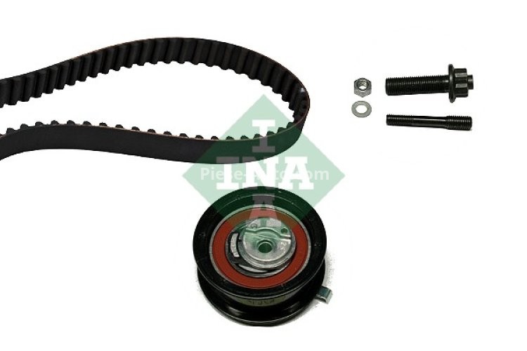 Kit distribuție INA (curea + role) pentru: AUDI 80 B4, A4 B5, A6 C4, A6 C5, CABRIOLET B3; FORD GALAXY I; SEAT ALHAMBRA, CORDOBA, CORDOBA VARIO, IBIZA II, INCA 1.7D/1.9D/1.9DH 07.90-01.04