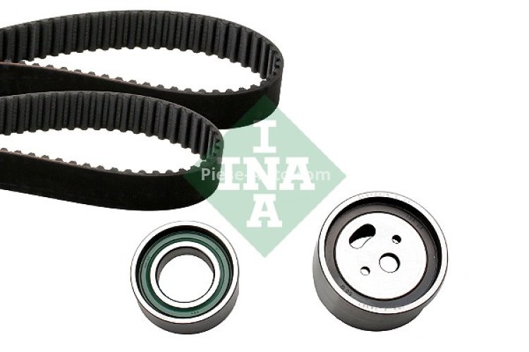 Kit distribuție INA (curea + role) pentru: CITROEN C25, CX I, CX II; FIAT DUCATO; PEUGEOT J5 2.5/2.5D 02.78-07.94