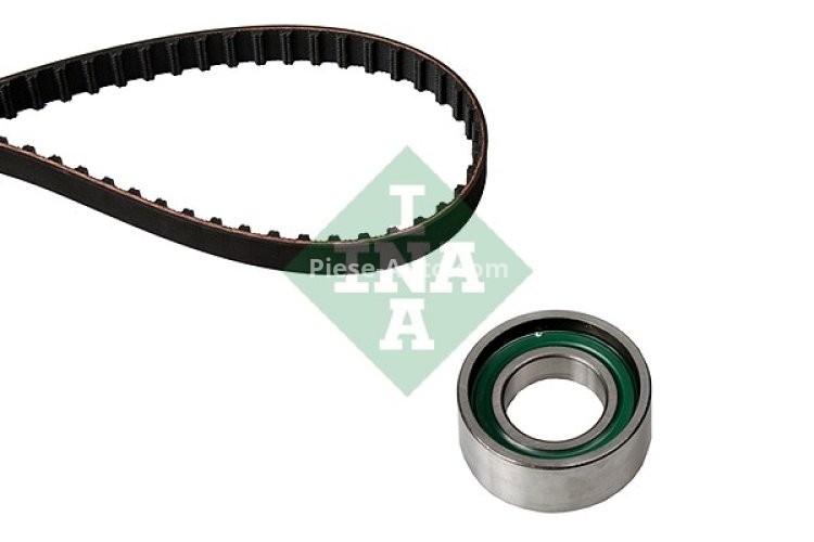 Kit distribuție INA (curea + role) pentru: FIAT CINQUECENTO, PANDA, PANDA/HATCHBACK, PUNTO, SEICENTO / 600, UNO; LANCIA Y 0.8/1.0/1.1 10.84-