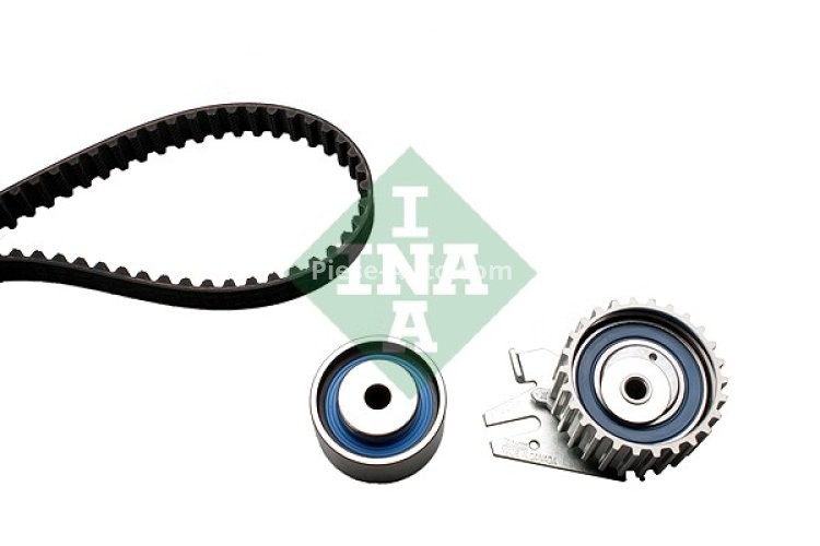 Kit distribuție INA (curea + role) pentru: FIAT BRAVO I, COUPE, MAREA; LANCIA KAPPA, LYBRA 2.0 10.94-10.05