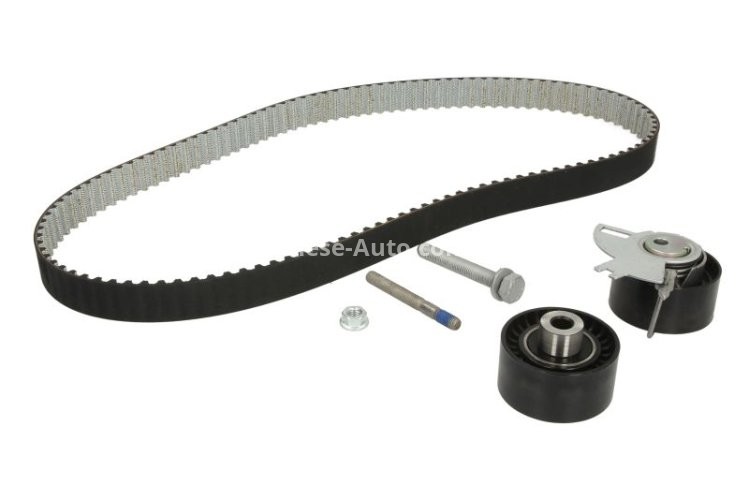 Kit distribuție INA (curea + role) pentru: CITROEN C5 II, C5 III, C6, C8, C-CROSSER, C-CROSSER ENTERPRISE; FIAT ULYSSE; FORD GALAXY II, MONDEO IV, S-MAX; JAGUAR XF I 2.2D 03.06-