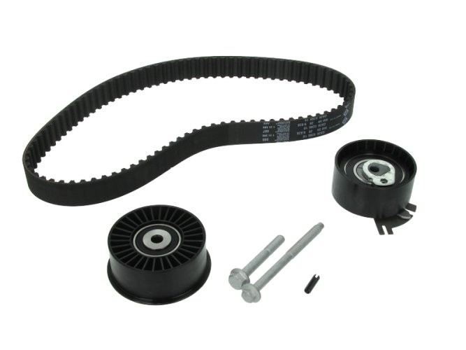 Kit distribuție INA (curea + role) pentru: HONDA STREAM; LDV CONVOY; NISSAN INTERSTAR, PRIMASTAR; OPEL MOVANO A, VIVARO A; RENAULT AVANTIME, ESPACE III, ESPACE IV, LAGUNA II 2.0-2.5D 10.98-