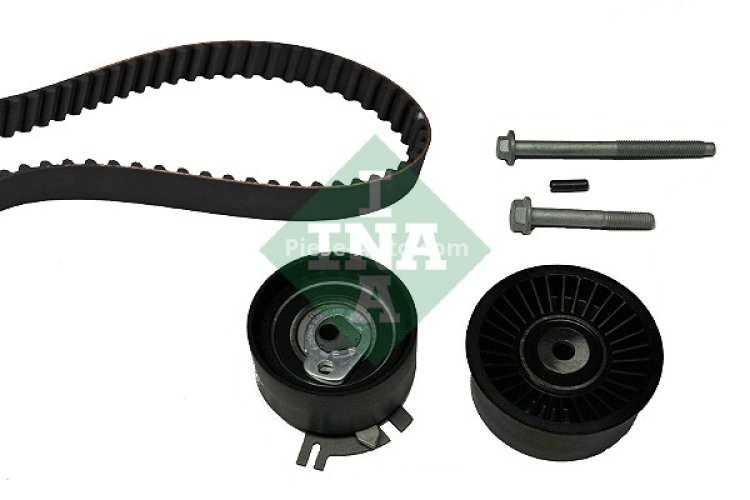 Kit distribuție INA (curea + role) pentru: HONDA STREAM; LDV CONVOY; NISSAN INTERSTAR, PRIMASTAR; OPEL MOVANO A, VIVARO A; RENAULT AVANTIME, ESPACE III, ESPACE IV, LAGUNA II 2.0-2.5D 10.98-