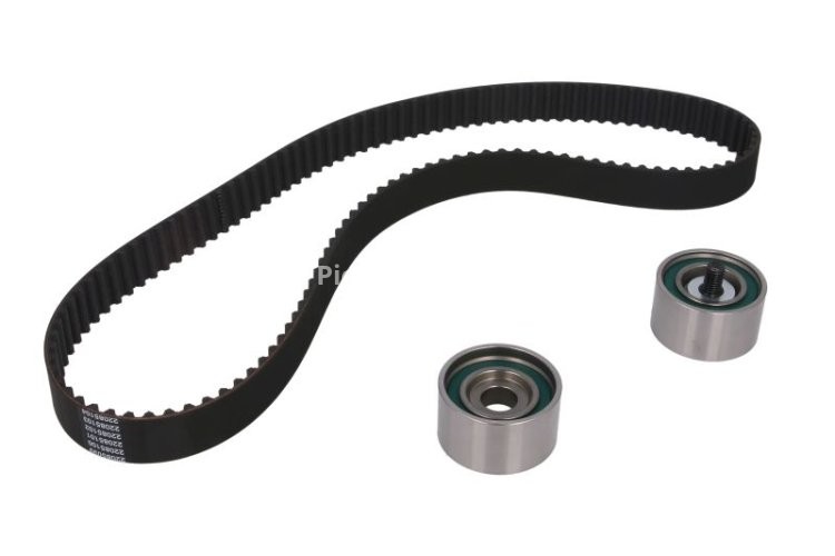 Kit distribuție INA (curea + role) pentru: HYUNDAI ACCENT II, ACCENT III, ELANTRA III, GETZ, GRANDEUR, HIGHWAY, I30, MATRIX, SANTA FÉ I, SANTA FÉ II, SONATA V, TRAJET 1.5D-2.2D 03.01-